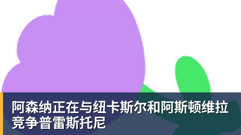 澳门十大正规电子游戏平台阿森纳正在与纽卡斯尔和阿斯顿维拉竞争普雷斯托尼
